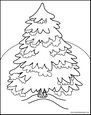 laminas para colorear dibujos de &aacute;rboles, arbolitos navide&ntilde;os para navidad 10